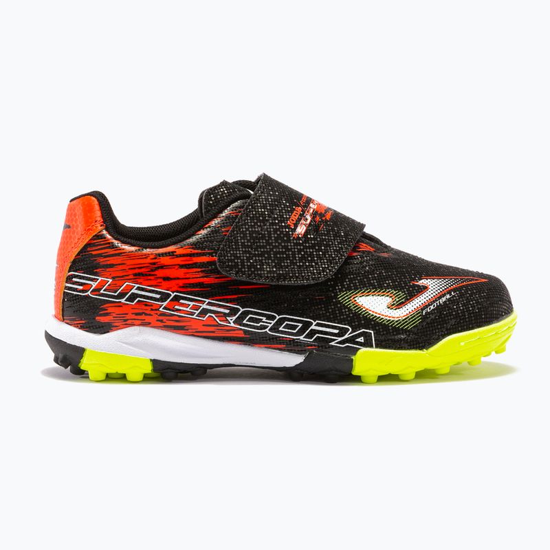 Футбольні бутси дитячі Joma Super Copa TF чорні SCJS2301TFV 10