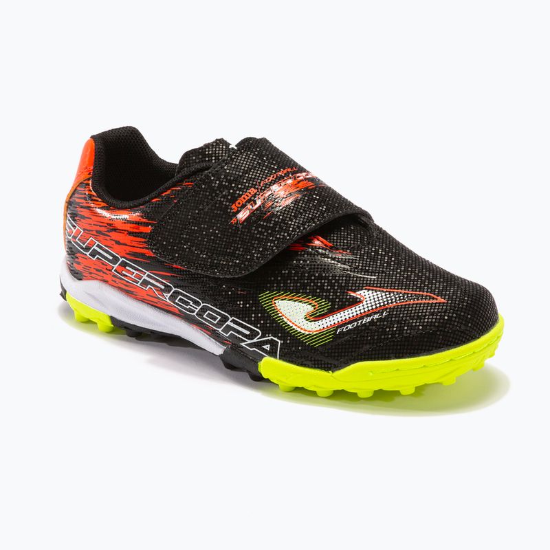 Футбольні бутси дитячі Joma Super Copa TF чорні SCJS2301TFV 14