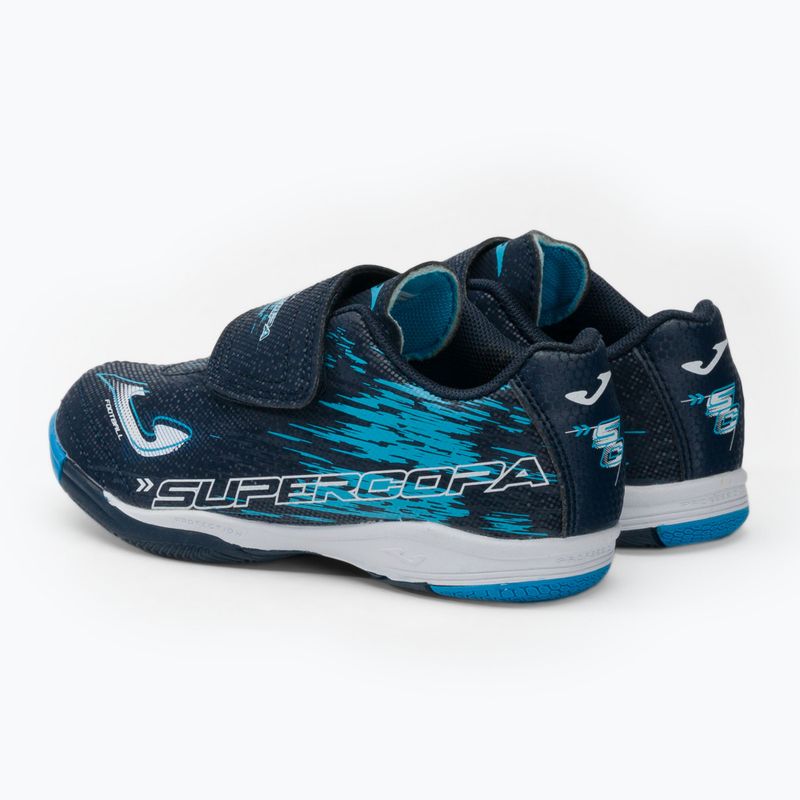 Футбольні бутси дитячі Joma Super Copa IN блакитні SCJS2303INV 3