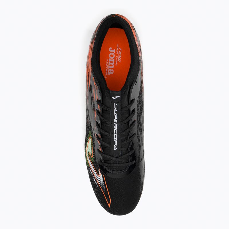 Футбольні бутси чоловічі Joma Super Copa FG чорні SUPS2301FG 6