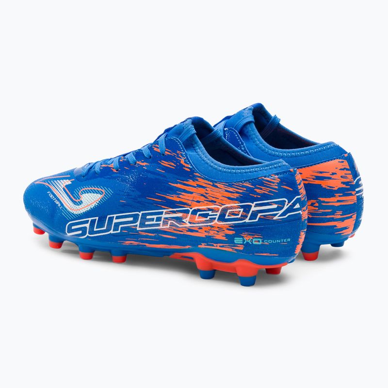 Футбольні бутси чоловічі Joma Super Copa FG блакитні SUPS2304FG 3