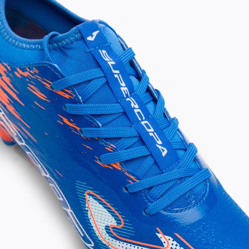 Футбольні бутси чоловічі Joma Super Copa FG блакитні SUPS2304FG 8