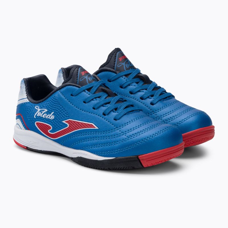 Футбольні бутси дитячі Joma Toledo IN блакитні TOJS2304IN 4