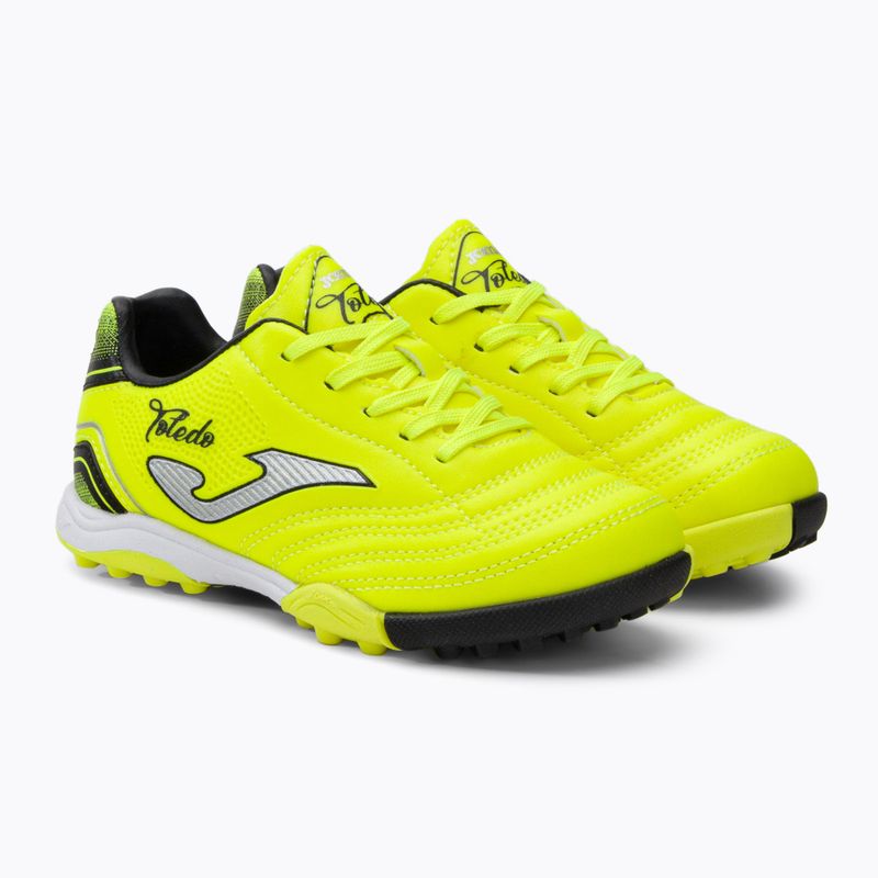 Футбольні бутси дитячі Joma Toledo TF жовті TOJS2309TF 4