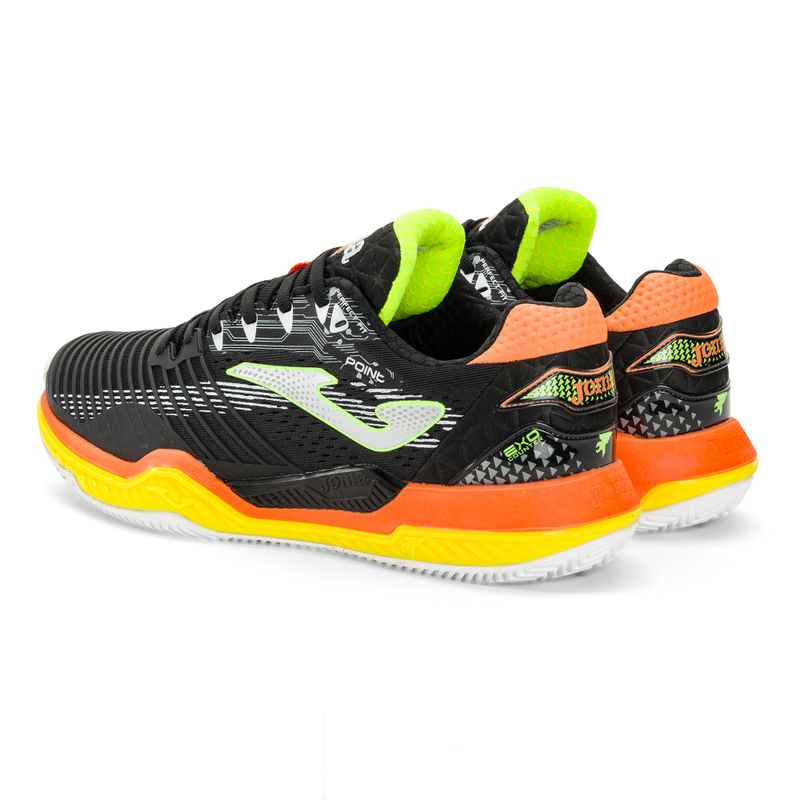 Кросівки тенісні чоловічі Joma Point P black/orange 3