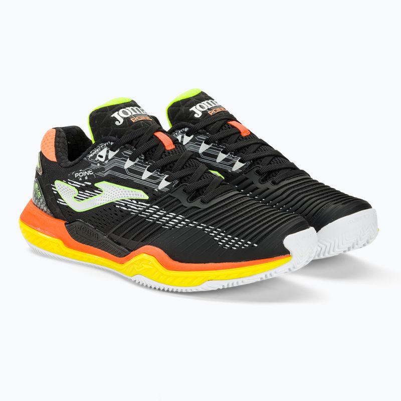 Кросівки тенісні чоловічі Joma Point P black/orange 4