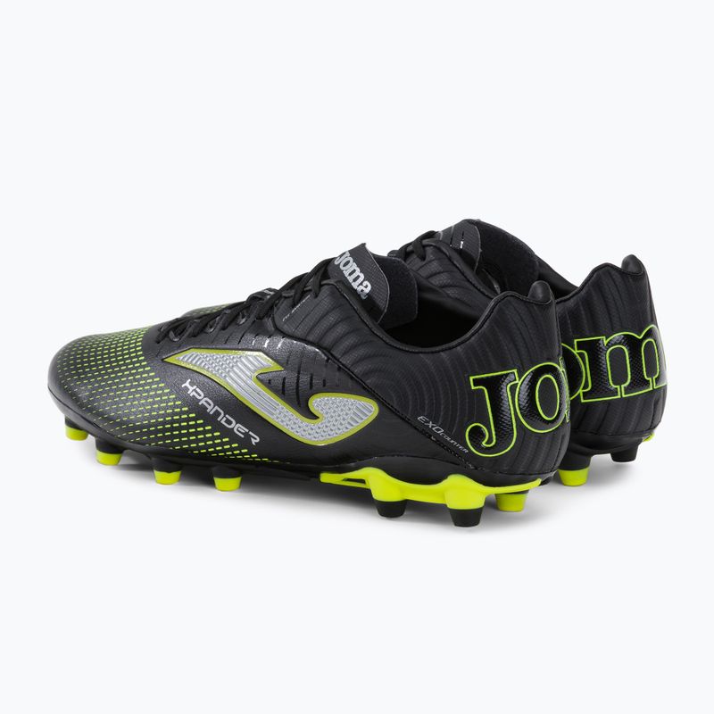 Футбольні бутси чоловічі Joma Xpander FG чорні FGXPAS2301FG 3