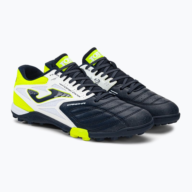 Футбольні бутси чоловічі Joma Cancha 2303 синьо-білі CANS2303TF 4