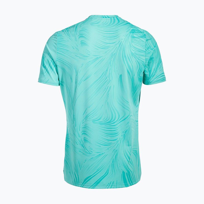Футболка тенісна чоловіча Joma Challenge turquoise 2