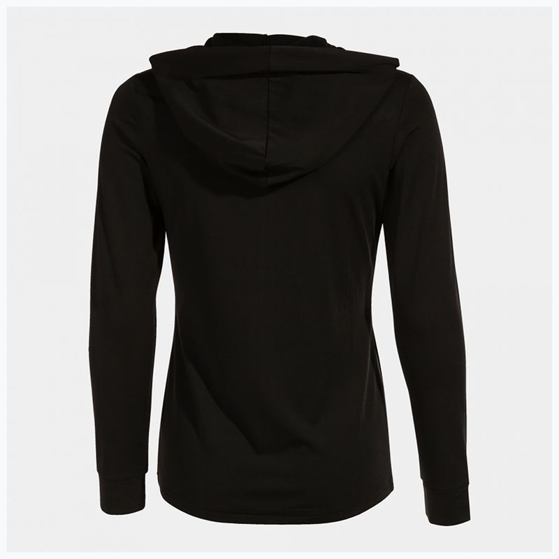 Кофта тенісна жіноча Joma Sculpture II Zip-Up Hoodie black 11