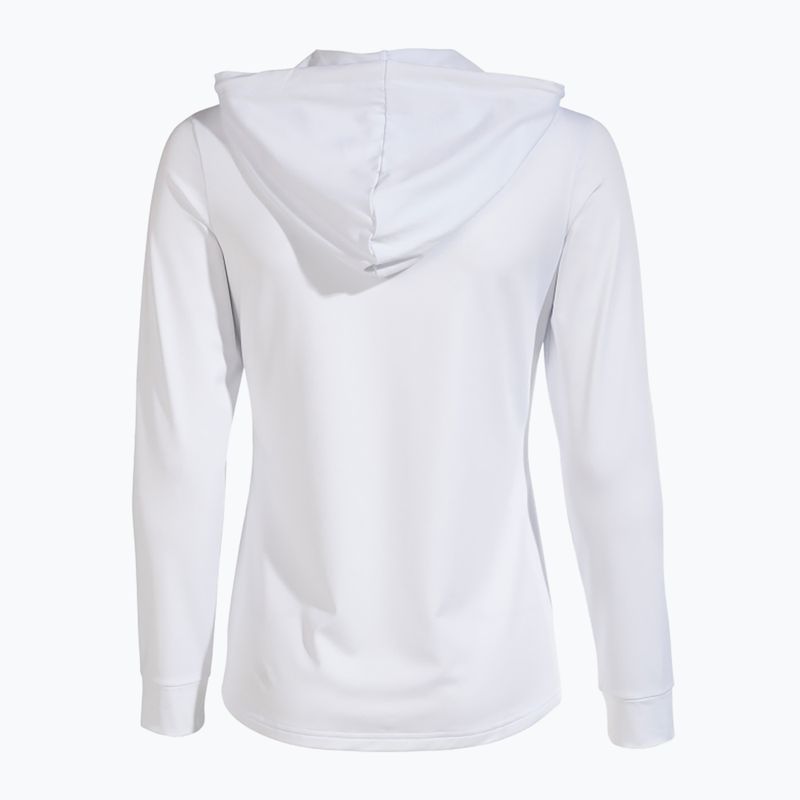 Кофта тенісна жіноча Joma Sculpture II Zip-Up Hoodie white 9