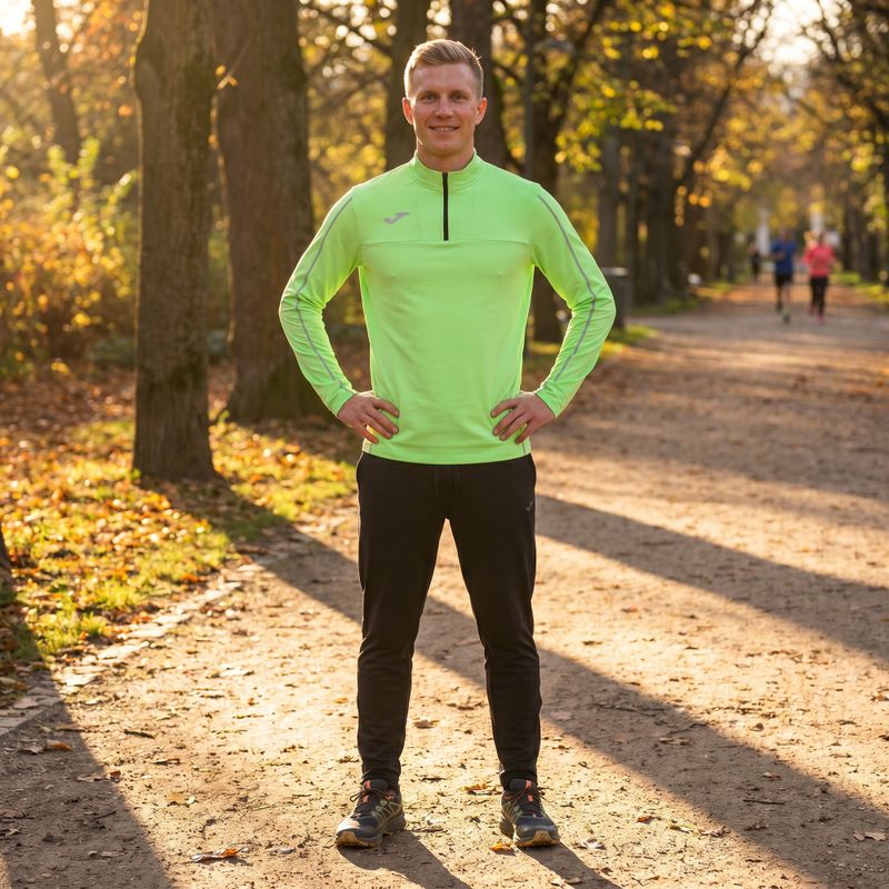 Кофта для бігу чоловіча Joma R-Trail Nature green 14