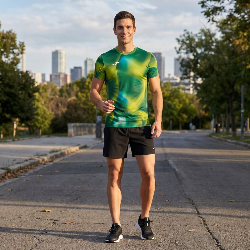 Футболка для бігу чоловіча Joma R-Trail Nature green 8