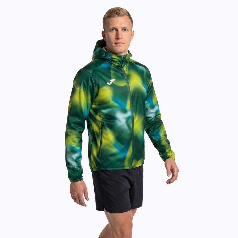 Чоловіча куртка для бігу Joma R-Trail Nature Raincoat Green 103218 2