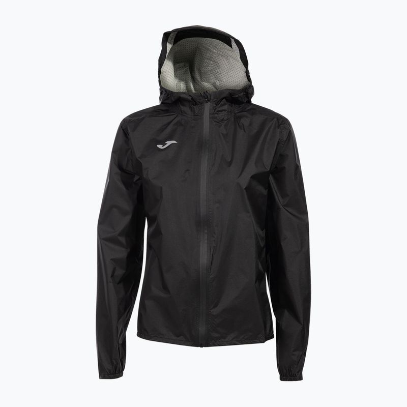 Куртка для бігу жіноча Joma R-City Iconic Raincoat black