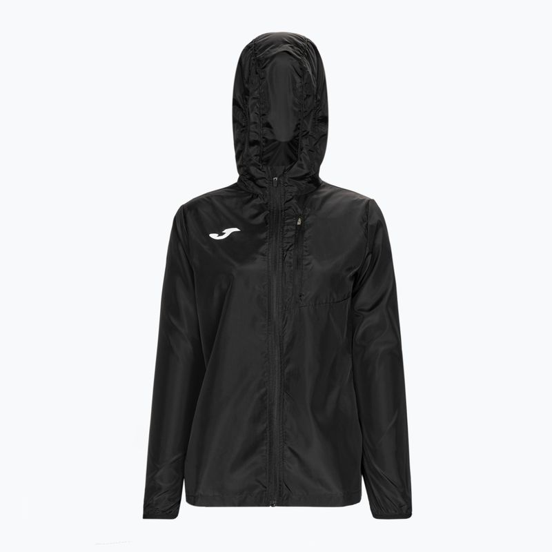 Куртка для бігу жіноча Joma R-Trail Nature Windbreaker чорна 901833.100