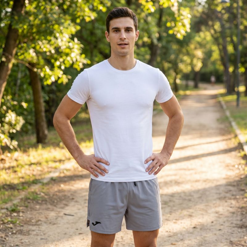 Шорти для бігу чоловічі Joma R-City сірі 103170.276 14