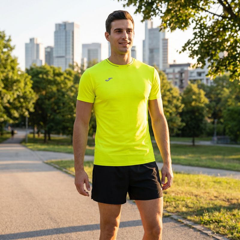Футболка для бігу чоловіча Joma R-City жовта 103171.060 5