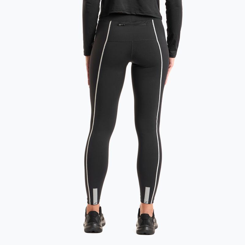 Легінси для бігу чоловічі Joma R-Night Long Tights чорні 103176 2