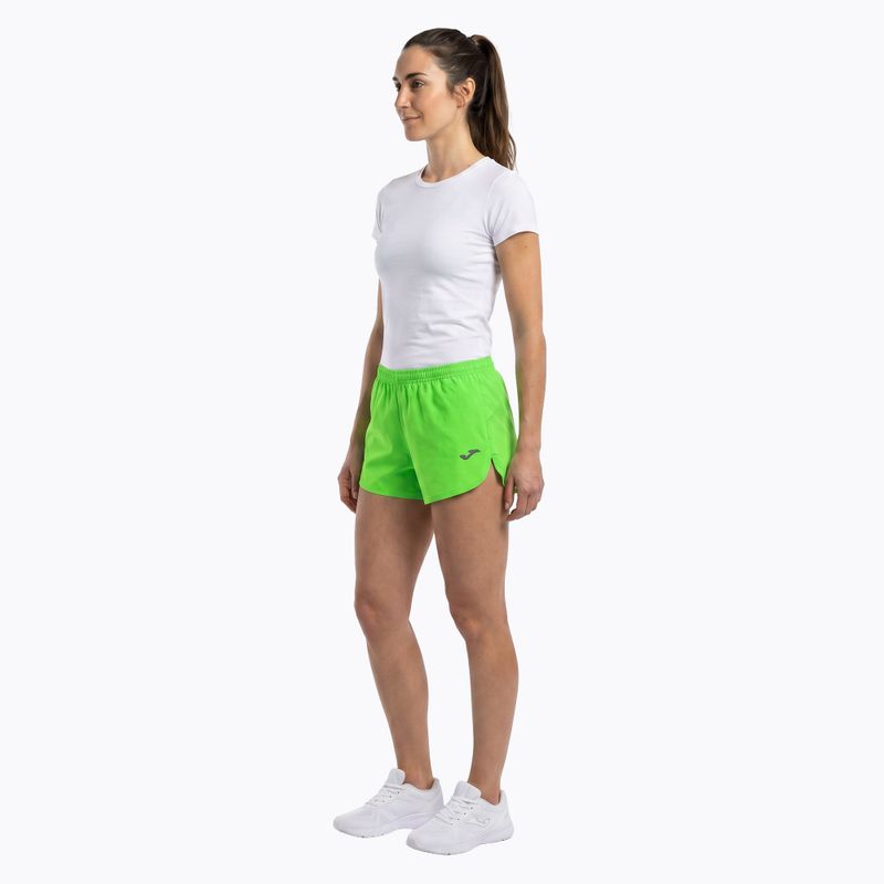 Шорти для бігу Joma Olimpia fluor green 3