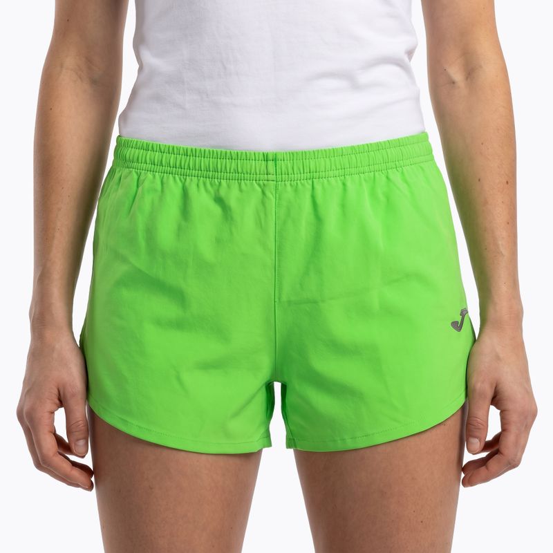 Шорти для бігу Joma Olimpia fluor green 4