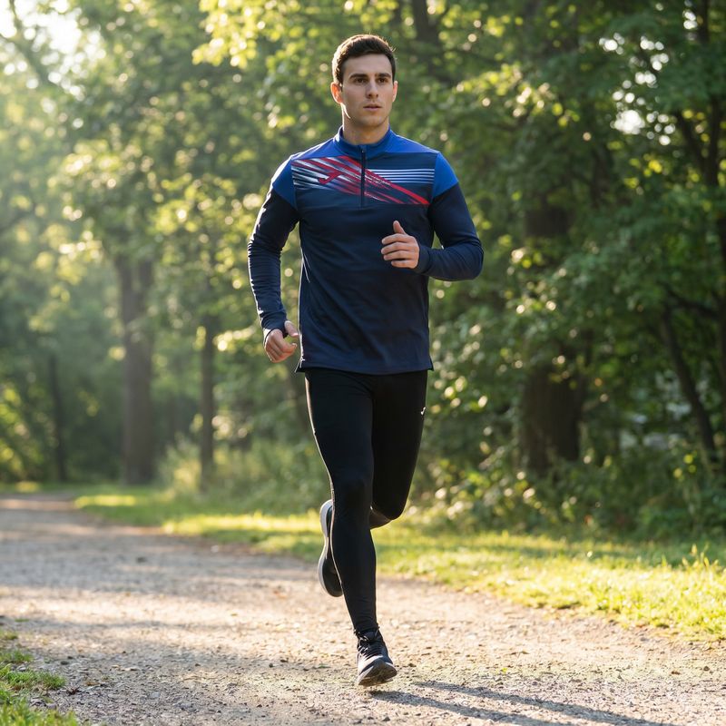 Кофта для бігу чоловіча Joma Elite X синя 901810.337 11