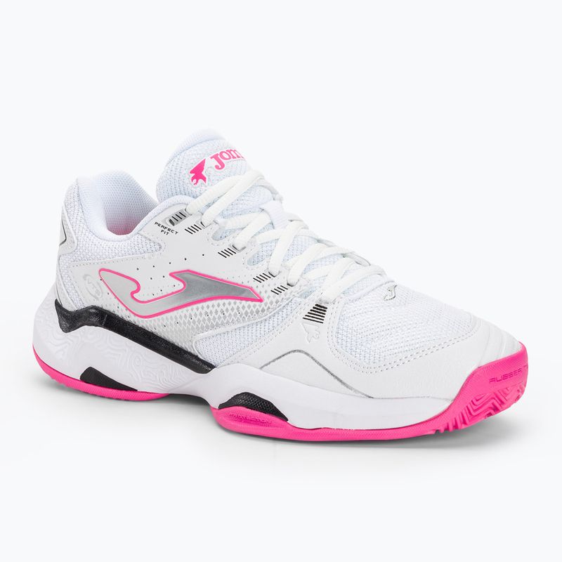 Кросівки тенісні жіночі Joma Master 1000 Lady P white/fuchsia