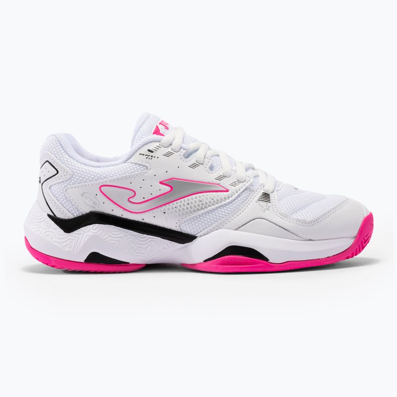 Кросівки тенісні жіночі Joma Master 1000 Lady P white/fuchsia 7