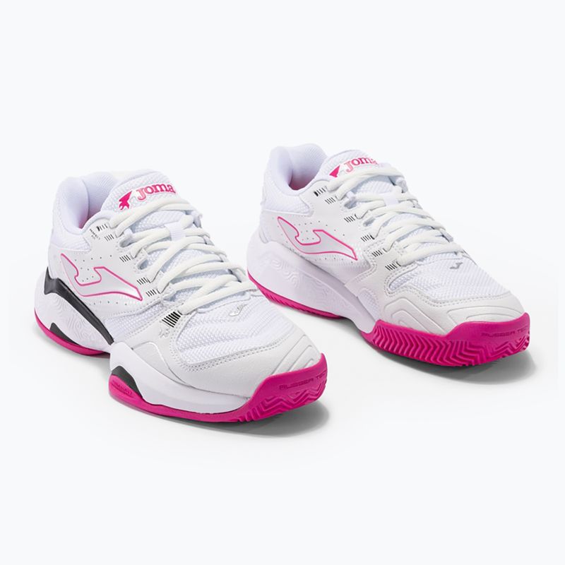 Кросівки тенісні жіночі Joma Master 1000 Lady P white/fuchsia 8