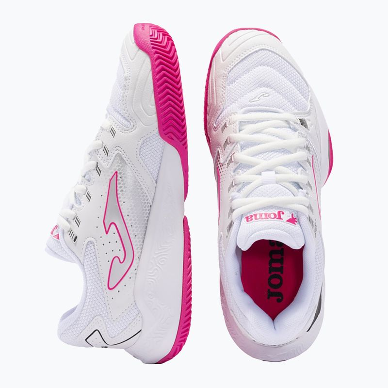 Кросівки тенісні жіночі Joma Master 1000 Lady P white/fuchsia 10