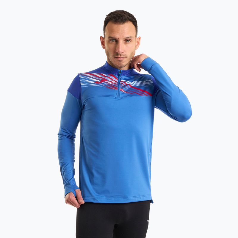 Кофта для бігу чоловіча Joma Elite X блакитна 901810.700