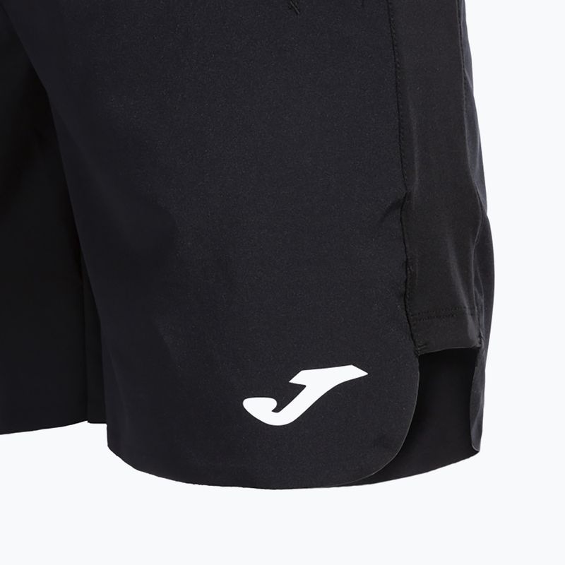 Шорти тенісні чоловічі Joma Smash black 6