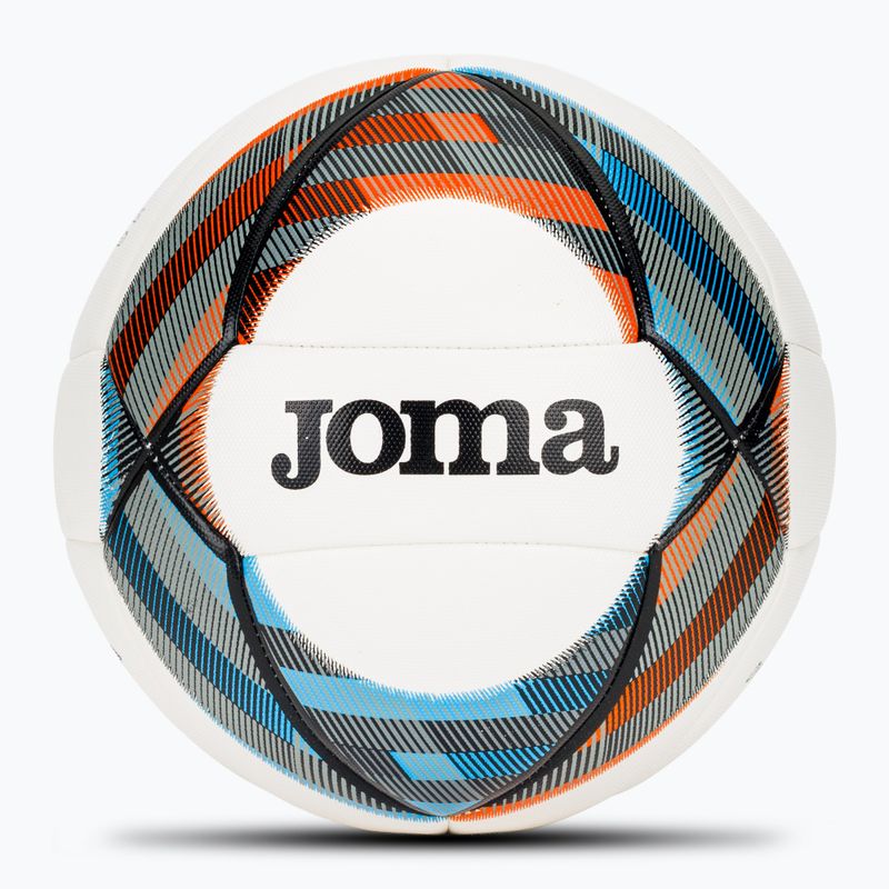 М'яч для футболу Joma Dynamic III white/black/blue/orange розмір 5