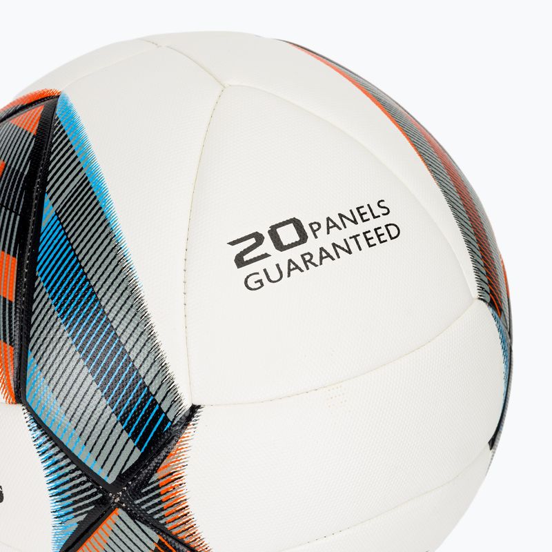 М'яч для футболу Joma Dynamic III white/black/blue/orange розмір 5 4