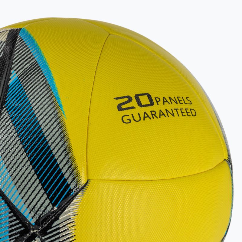 М'яч для футболу Joma Evolution III yellow/black/blue розмір 5 3