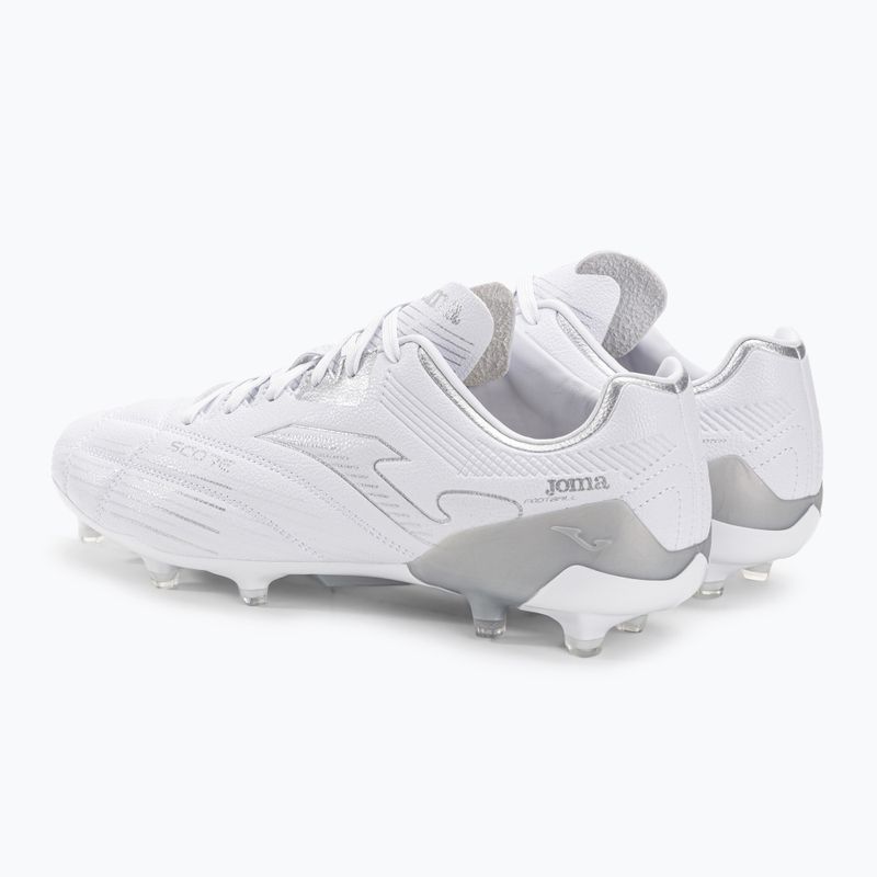 Футбольні бутси чоловічі Joma Score FG white 3