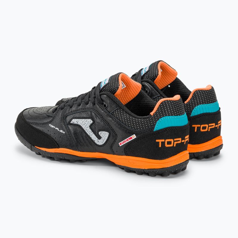 Чоловічі футбольні бутси Joma Top Flex TF чорні 3