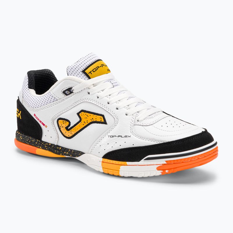 Чоловічі футбольні бутси Joma Top Flex IN білий/чорний
