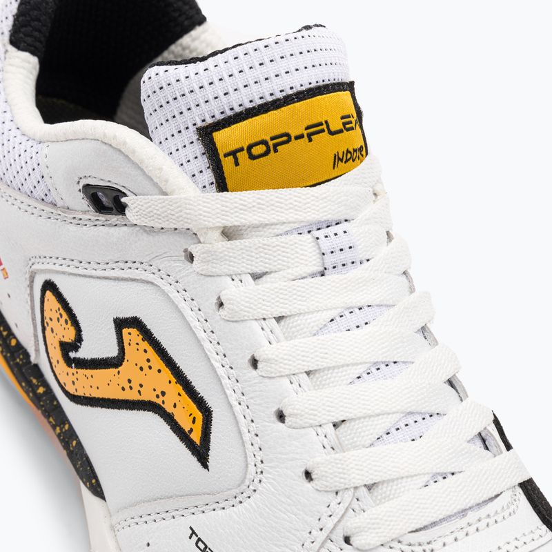 Чоловічі футбольні бутси Joma Top Flex IN білий/чорний 8