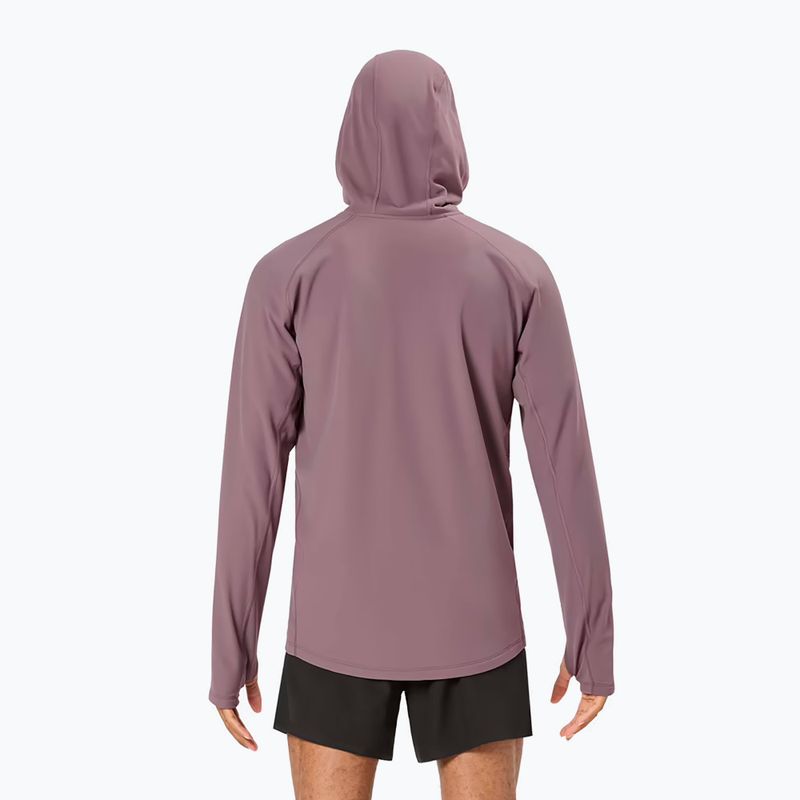 Куртка для бігу чоловіча NNormal Active Warm albergini/purple 3