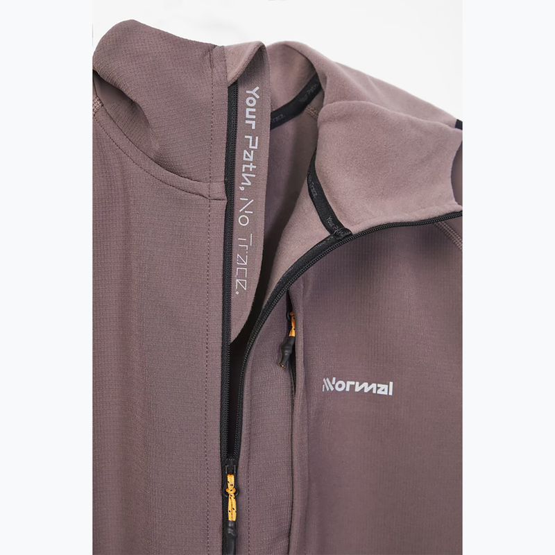 Куртка для бігу чоловіча NNormal Active Warm albergini/purple 5