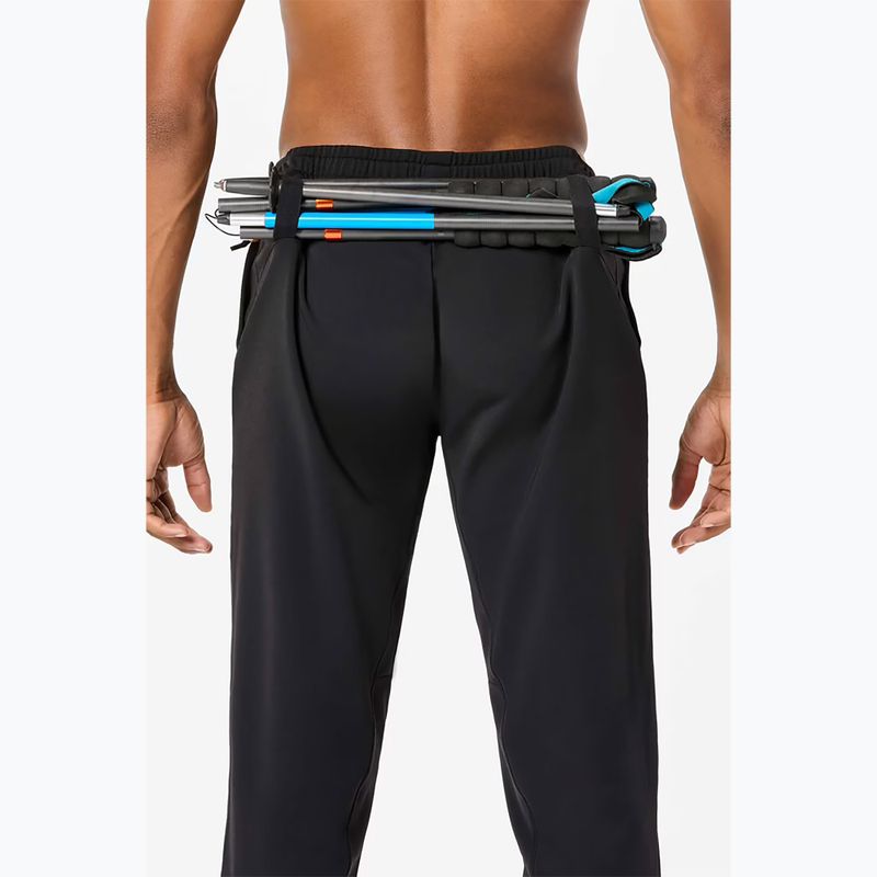Штани для бігу чоловічі NNormal Active Warm svart/black 3