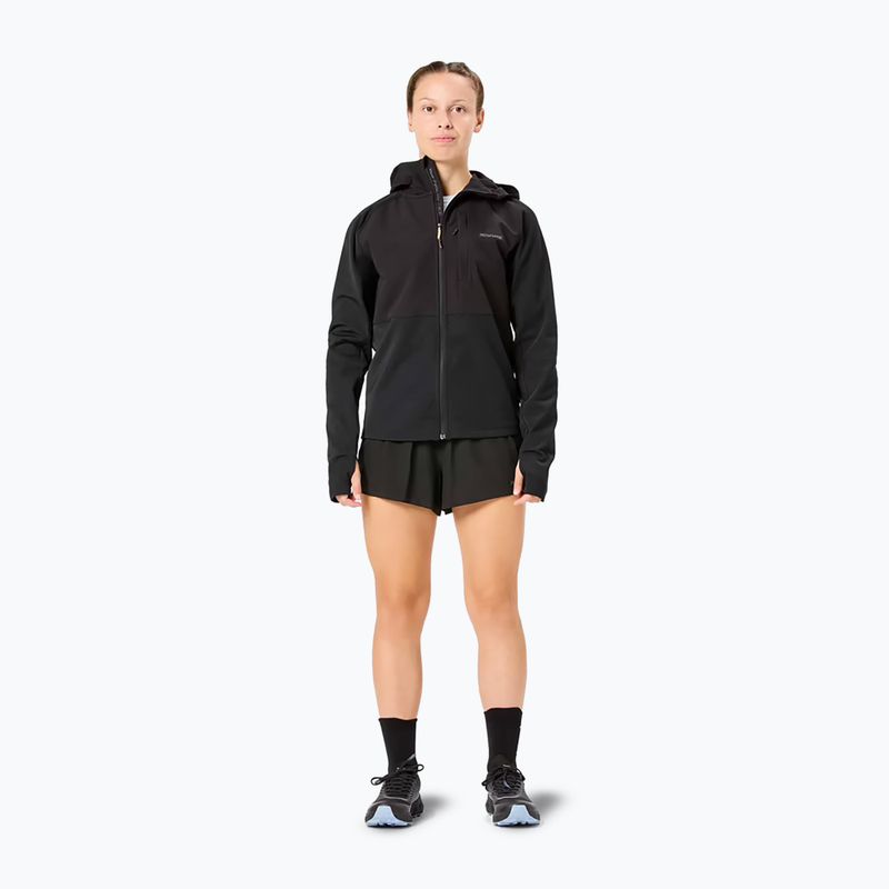 Куртка для бігу жіноча NNormal Active Warm svart/black 2