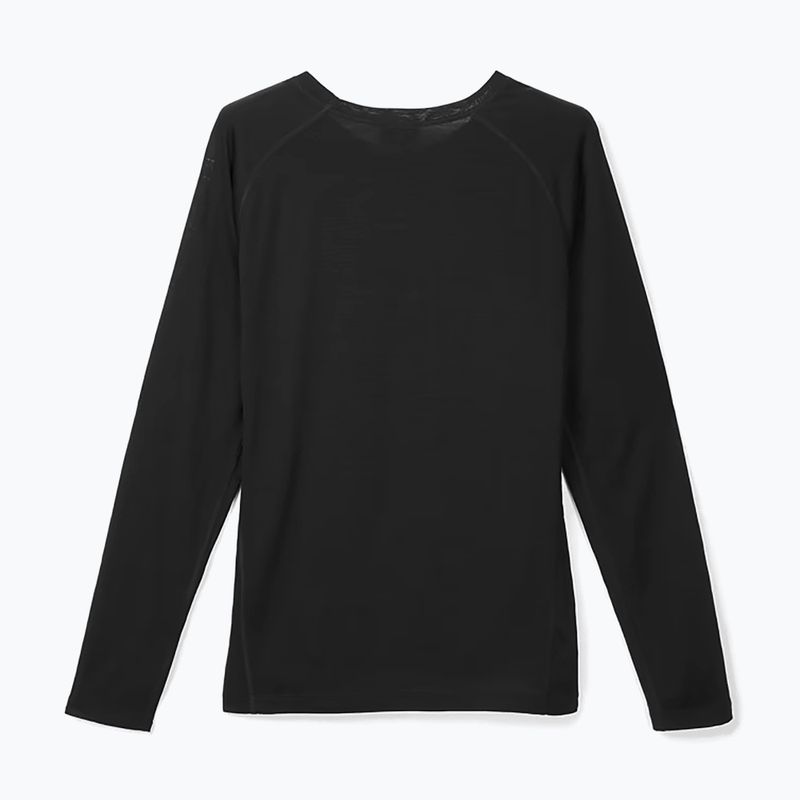 Лонгслів для бігу жіночий NNormal Merino black 5