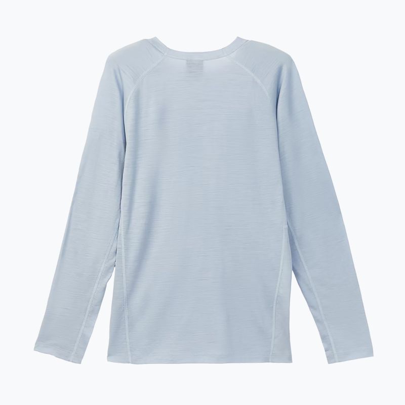 Лонгслів для бігу жіночий NNormal Merino blue 6