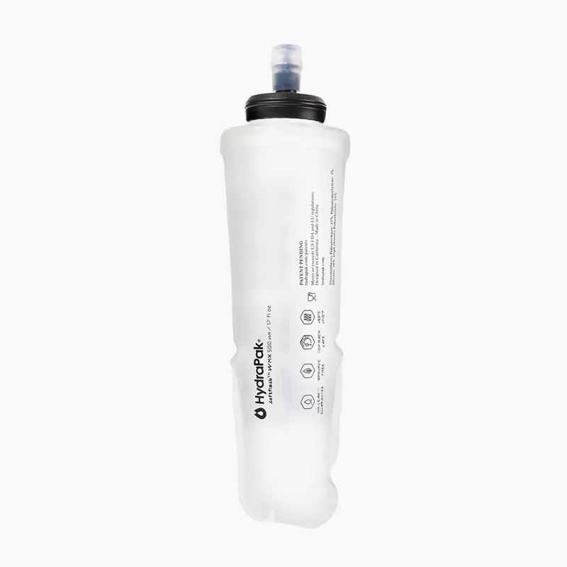 М'яка колба для бігу NNormal Water Flask 500 мл прозора 2