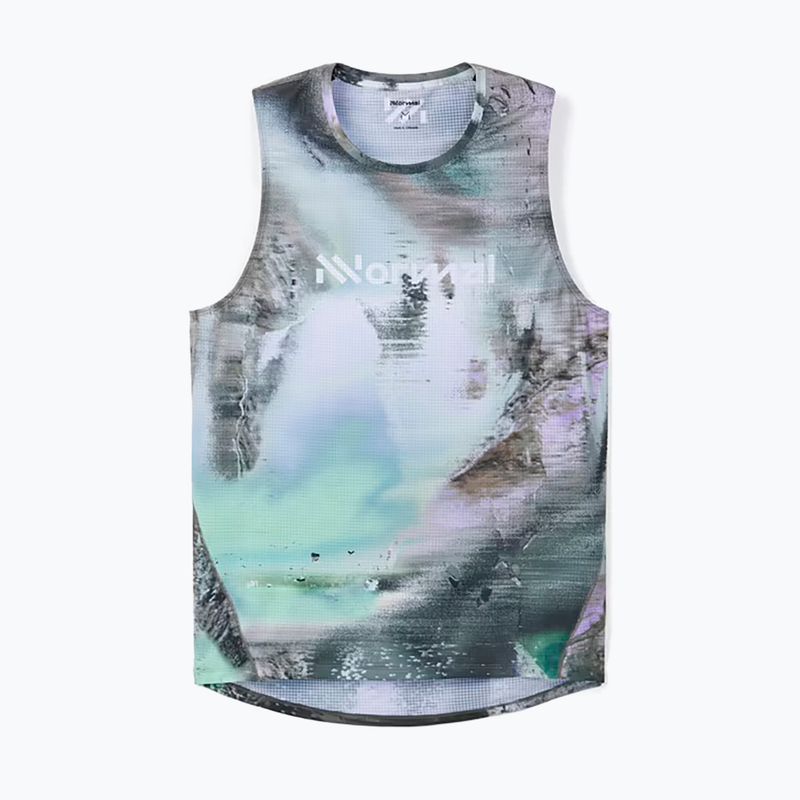 Чоловіча бігова сорочка NNormal Race Tank різнокольорова