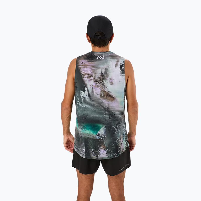 Футболка для бігу чоловіча NNormal Race Tank multicolor 4