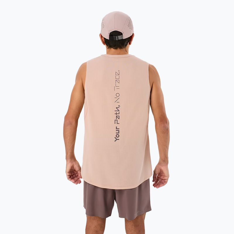 Футболка для бігу чоловіча NNormal Race Tank dusty pink 2