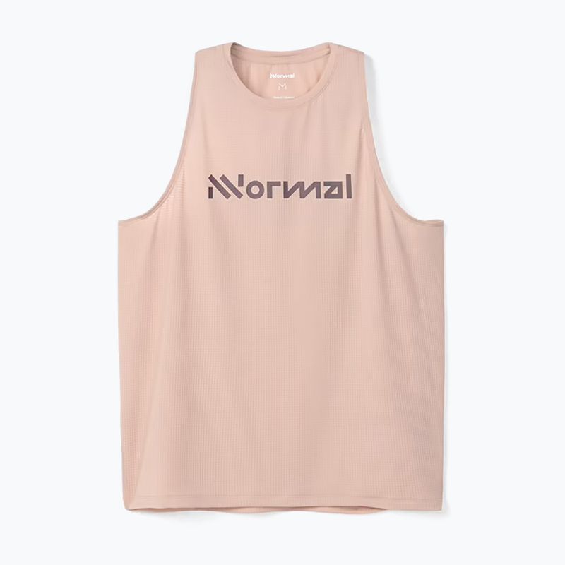 Футболка для бігу жіноча NNormal Race Tank dusty pink 3